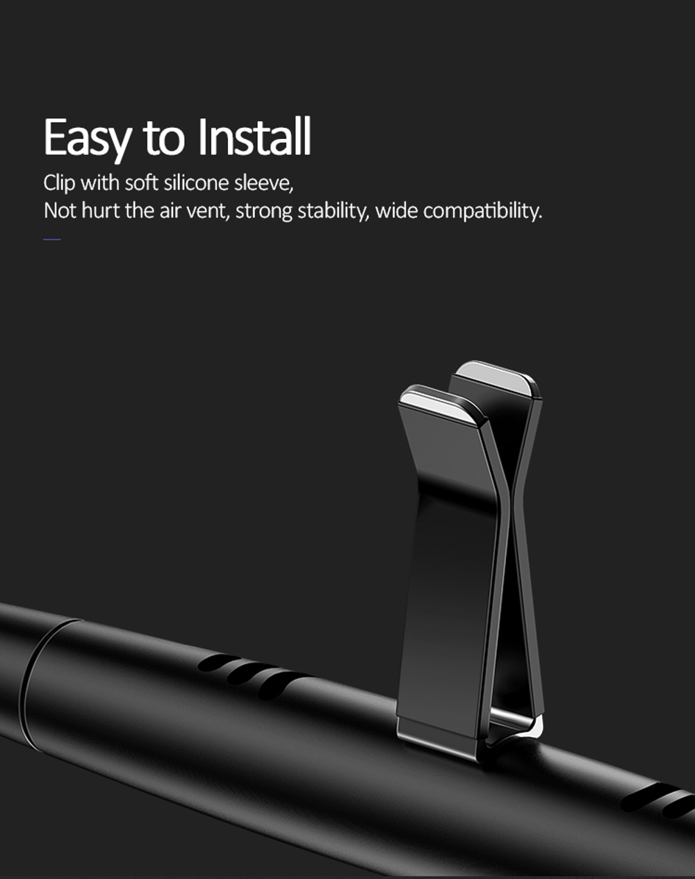 USAMS Mini Solid-state Car Air Vent Fragrance Aromatherapy