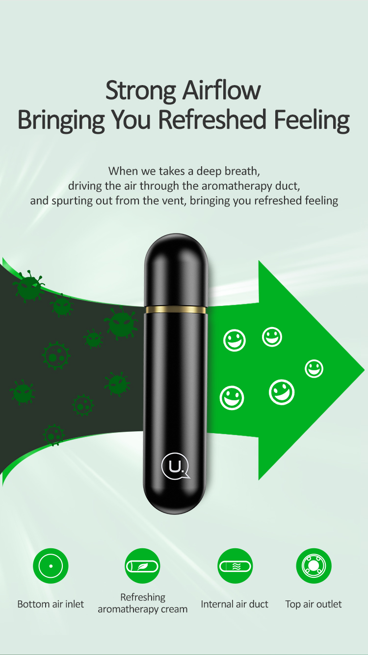 USAMS Car Air Vent Fragrance Aromatherapy