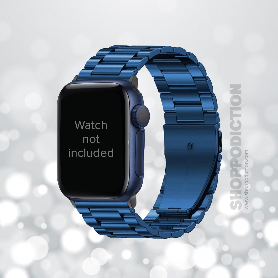 Stainless Steel Bar Link Band for Apple Watch®