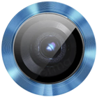 Blue Camera Ring