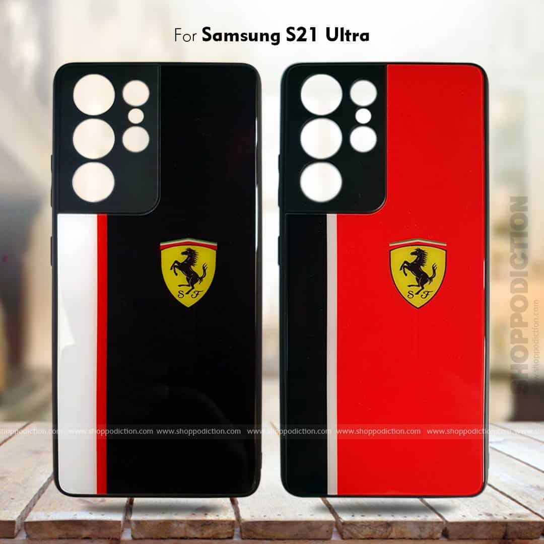 Samsung Ferrari Design Case for S21 Ultra