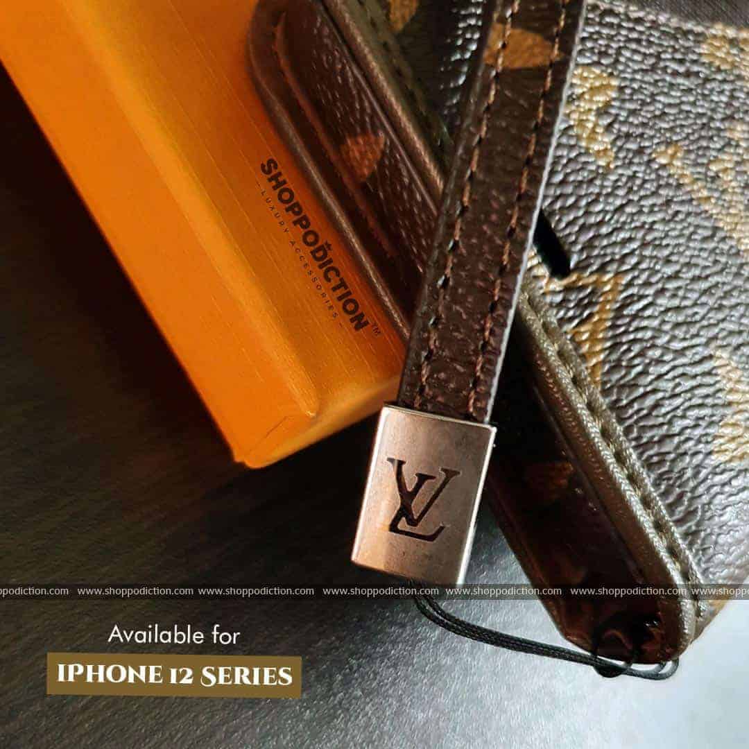 Premium Designer Flip Leather Case for iPhone 