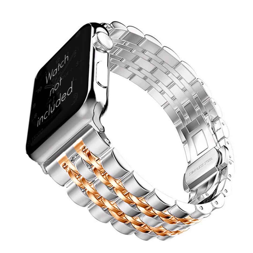 Classic Stainless Steel Apple Watch Bracelet (42-44MM)