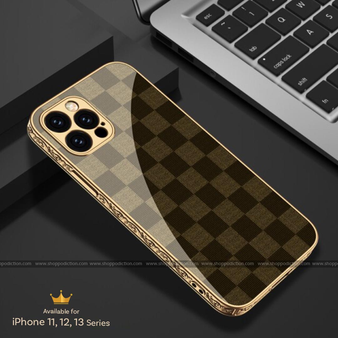 Lv Glossy Case For iPhone 11-12-13 Series