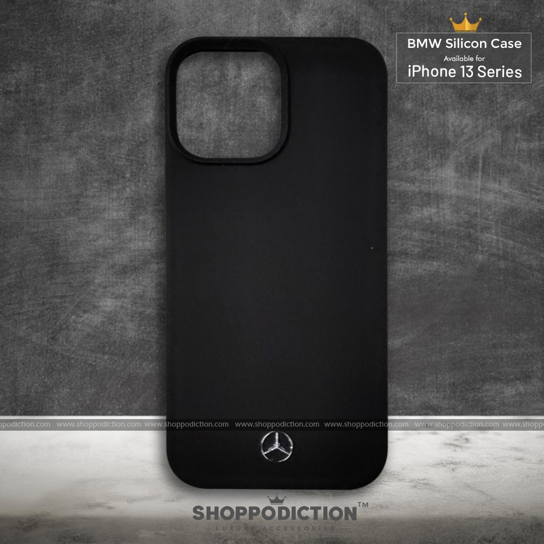 BMW Silicone Velvet Touch Case for iPhone 13 Series